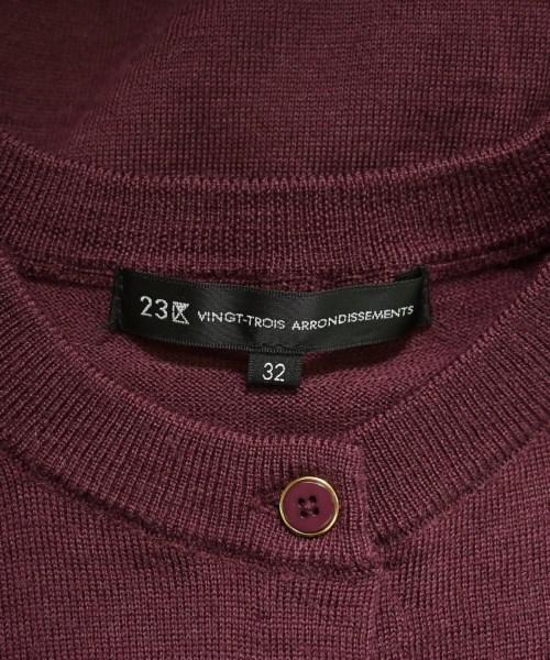 23区（ニジューサンク）アンサンブル 紫 サイズ:32/32(XS位) レディース/2200665117244