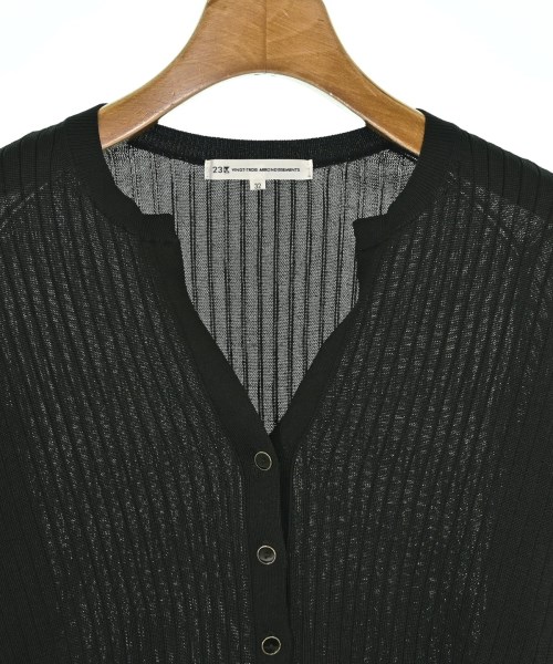 23区（ニジューサンク）カーディガン 黒 サイズ:32(XS位) レディース/2200665117268