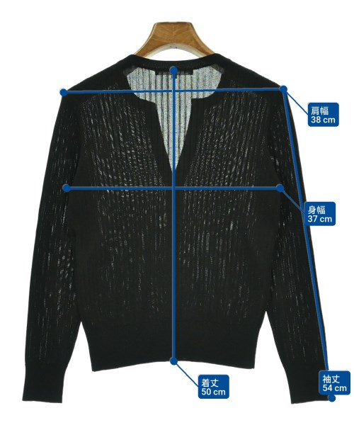 23区（ニジューサンク）カーディガン 黒 サイズ:32(XS位) レディース/2200665117268