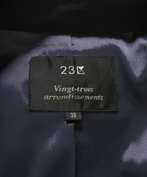 23区（ニジューサンク）テーラードジャケット 紺 サイズ:38(M位) レディース/2200665672019