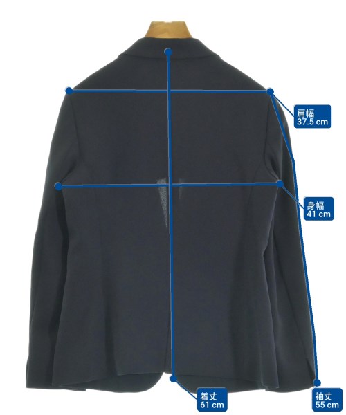23区（ニジューサンク）テーラードジャケット 紺 サイズ:38(M位) レディース/2200665672019