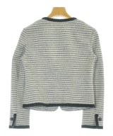 23区（ニジューサンク）ノーカラージャケット 白 サイズ:32(XS位) レディース/2200669289183