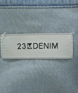 23区（ニジューサンク）シャツワンピース 青 サイズ:38(M位) レディース/2200666528025