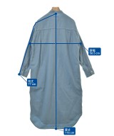 23区（ニジューサンク）シャツワンピース 青 サイズ:38(M位) レディース/2200666528025