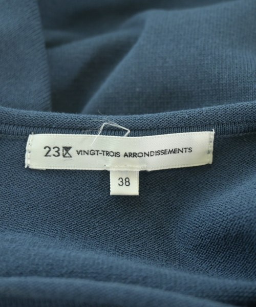 23区（ニジューサンク）ニット・セーター 紺 サイズ:38(M位) レディース/2200666528117