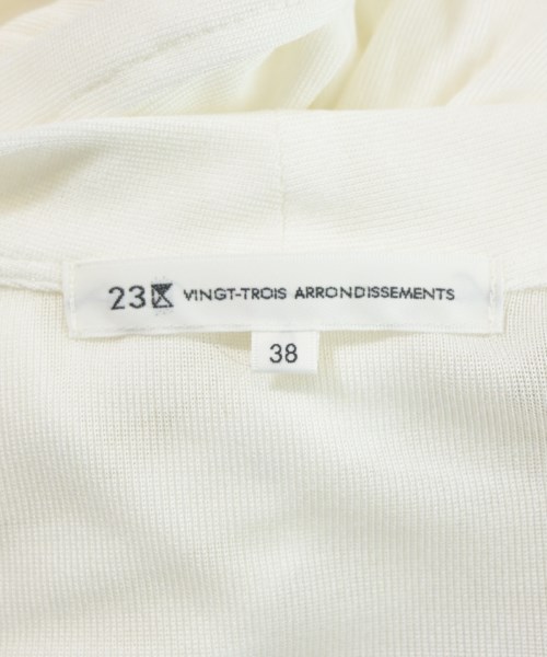 23区（ニジューサンク）カーディガン 白 サイズ:38(M位) レディース/2200668524162
