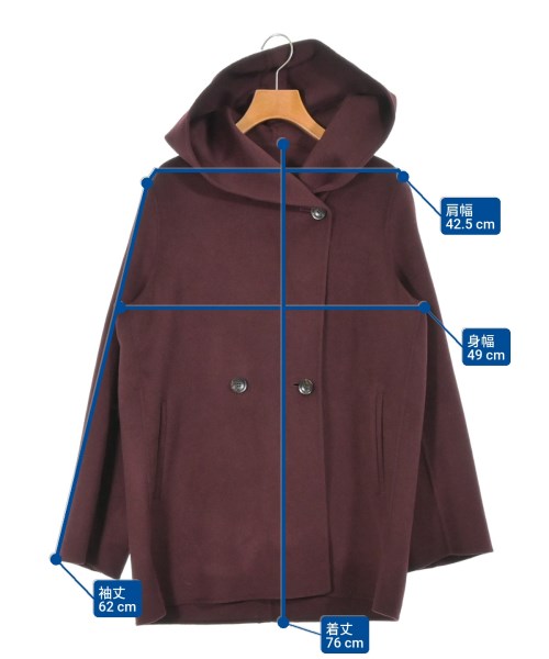 23区（ニジューサンク）コート 赤 サイズ:40(M位) レディース/2200670865017