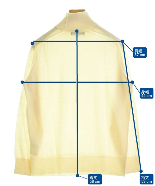 23区（ニジューサンク）ニット・セーター 黄 サイズ:38(M位) レディース/2200666507020
