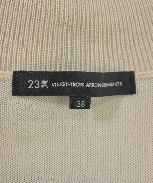 23区（ニジューサンク）ニット・セーター ベージュ サイズ:38(M位) レディース/2200667725027