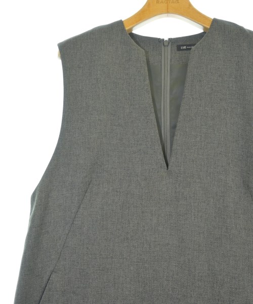 23区（ニジューサンク）ワンピース グレー サイズ:38(M位) レディース/2200671243012