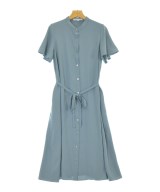 23区（ニジューサンク）シャツワンピース 青 サイズ:36(S位) レディース/2200671243029
