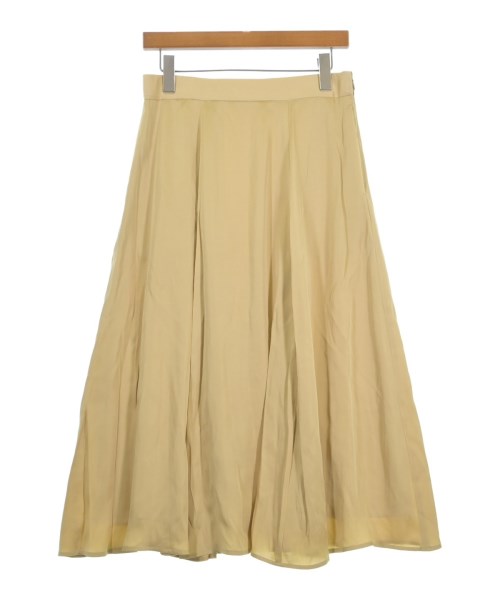 23区(ニジューサンク)ロング・マキシ丈スカート 黄 サイズ:44(L位)/2200669113082
