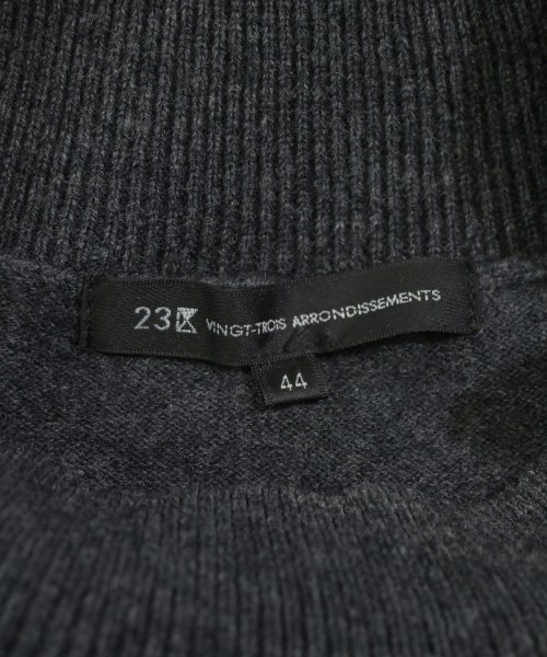 23区（ニジューサンク）ニット・セーター グレー サイズ:44(L位) レディース/2200669429046