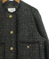 23区（ニジューサンク）ノーカラージャケット 黒 サイズ:38(M位) レディース/2200715218013