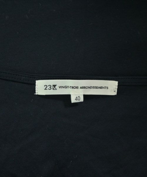 23区（ニジューサンク）Tシャツ・カットソー 紺 サイズ:40(M位) レディース/2200724133567