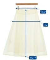23区（ニジューサンク）ロング・マキシ丈スカート 白 サイズ:36(S位) レディース/2200723532088