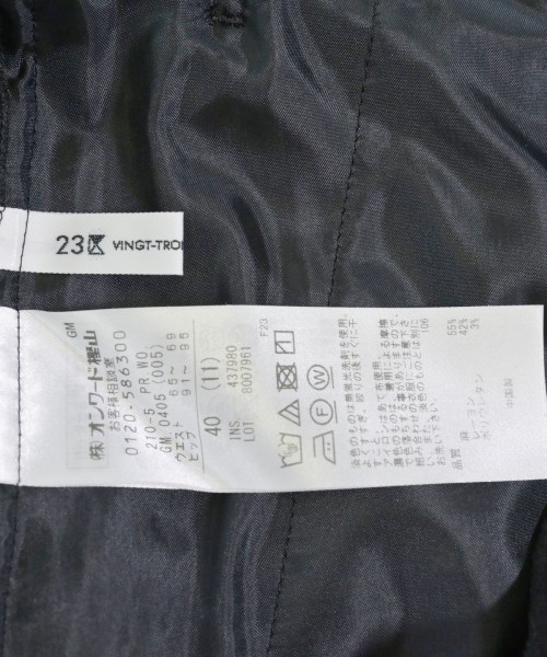 23区（ニジューサンク）その他 黒 サイズ:40(M位) レディース/2200724568017