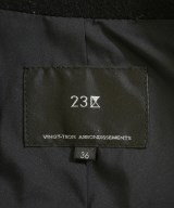 23区（ニジューサンク）チェスターコート 黒 サイズ:36(S位) レディース/2200724583010