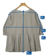 自由区（ジユウク）Tシャツ・カットソー グレー サイズ:46(XL位) レディース/2200725333836