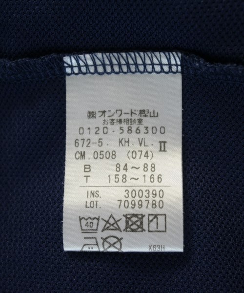 23区（ニジューサンク）ポロシャツ 紺 サイズ:2(M位) レディース/2200727346025