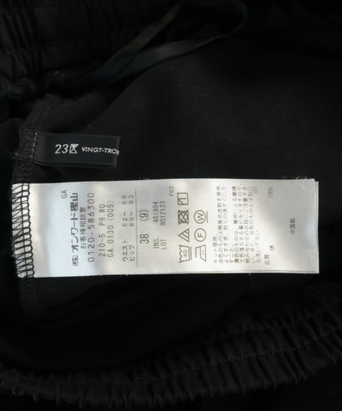 23区（ニジューサンク）その他 黒 サイズ:38(M位) レディース/2200728213036