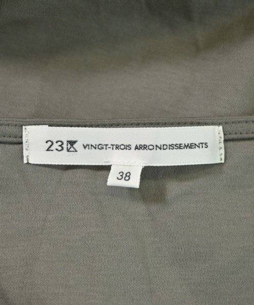 23区（ニジューサンク）Tシャツ・カットソー グレー サイズ:38(M位) レディース/2200731072064