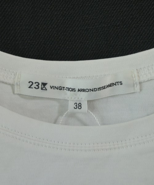 23区（ニジューサンク）Tシャツ・カットソー 黒 サイズ:38(M位) レディース/2200716627289