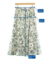 23区（ニジューサンク）ロング・マキシ丈スカート 白 サイズ:38(M位) レディース/2200720468069