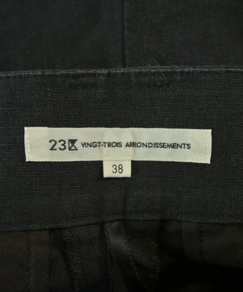 23区（ニジューサンク）ショートパンツ 黒 サイズ:38(M位) レディース/2200727953025