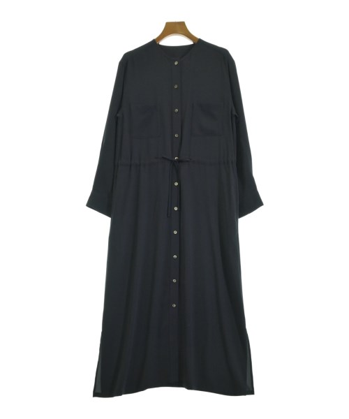 23区(ニジューサンク)シャツワンピース 黒 サイズ:38(M位)/2200683727029