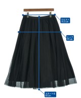 23区（ニジューサンク）ロング・マキシ丈スカート 黒 サイズ:44(L位) レディース/2200679714057
