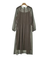 23区（ニジューサンク）ワンピース 茶 サイズ:44(L位) レディース/2200687302017