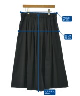 23区（ニジューサンク）ロング・マキシ丈スカート 黒 サイズ:48(XL位) レディース/2200682941044