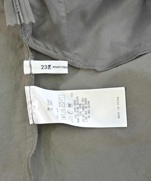 23区（ニジューサンク）ロング・マキシ丈スカート グレー サイズ:38(M位) レディース/2200692237052