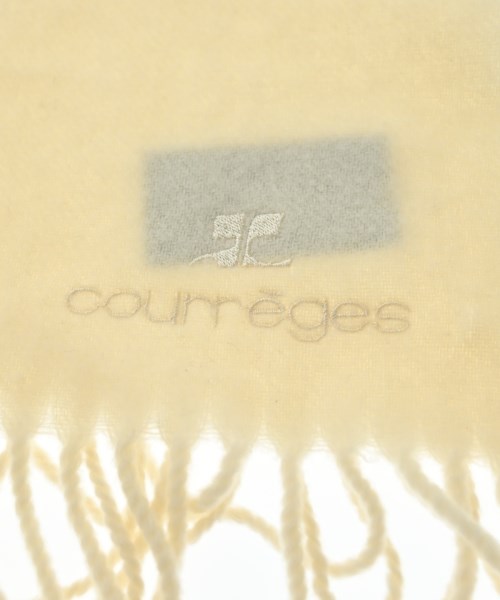 courreges（クレージュ）マフラー 黄 サイズ:- レディース/2200639274034