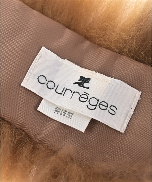 courreges（クレージュ）マフラー 茶 サイズ:- レディース/2200610800023