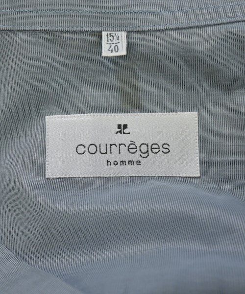 courreges（クレージュ）カジュアルシャツ 紺 サイズ:15 1/2(M位) メンズ/2200713046014