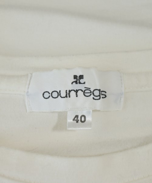 courreges（クレージュ）Tシャツ・カットソー 白 サイズ:40(M位) レディース/2200665430060
