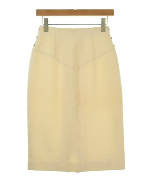 courreges（クレージュ）ひざ丈スカート 白 サイズ:-(M位) レディース/2200735103061