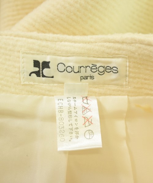 courreges（クレージュ）ひざ丈スカート 白 サイズ:-(M位) レディース/2200735103061