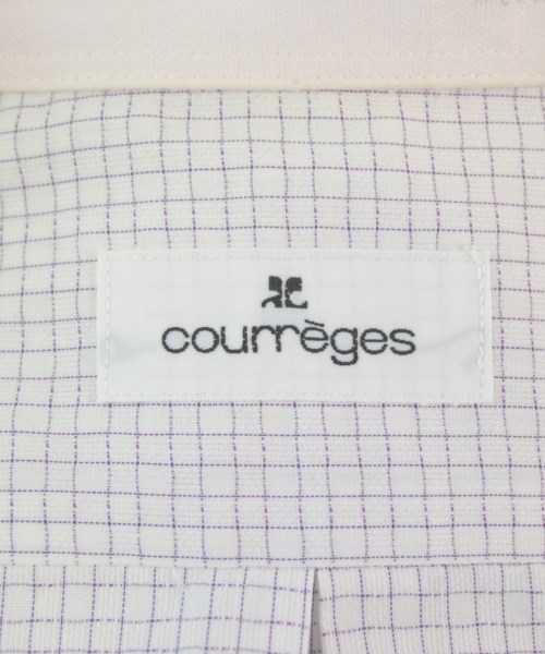 courreges（クレージュ）カジュアルシャツ 白 サイズ:40(L位) メンズ/2200690927085