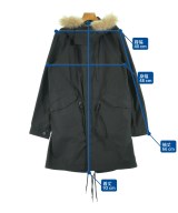 LOUNGE LIZARD（ラウンジリザード）モッズコート 黒 サイズ:2(M位) メンズ/2200617009139