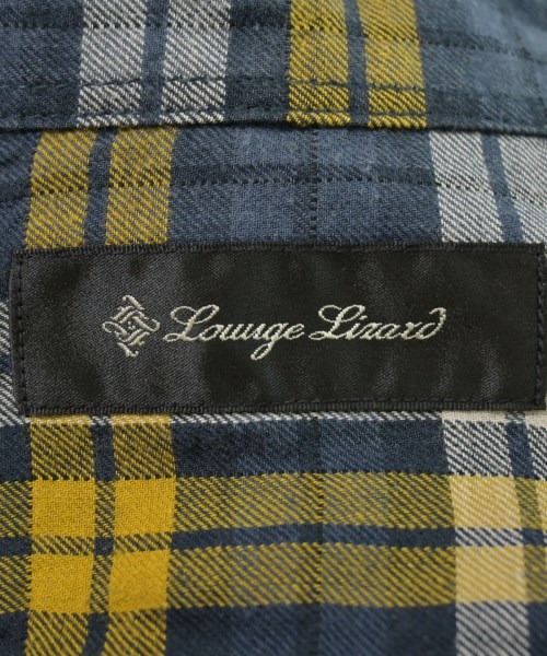 LOUNGE LIZARD（ラウンジリザード）カジュアルシャツ 紺 サイズ:1(S位) メンズ/2200621973068