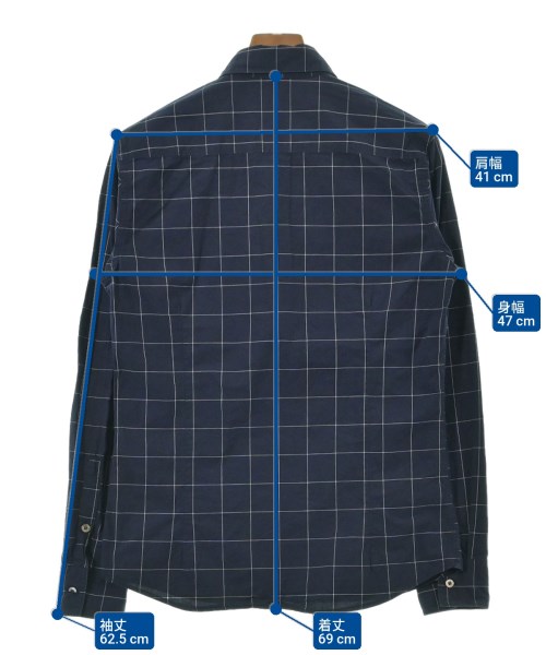 LOUNGE LIZARD（ラウンジリザード）カジュアルシャツ 紺 サイズ:2(L位) メンズ/2200658920059