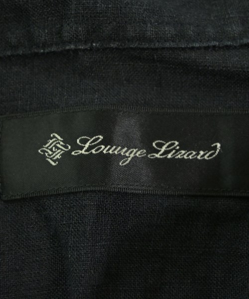 LOUNGE LIZARD（ラウンジリザード）カジュアルシャツ 黒 サイズ:2(M位) メンズ/2200638699265