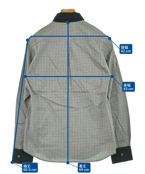 LOUNGE LIZARD（ラウンジリザード）カジュアルシャツ 黒 サイズ:2(M位) メンズ/2200638699272