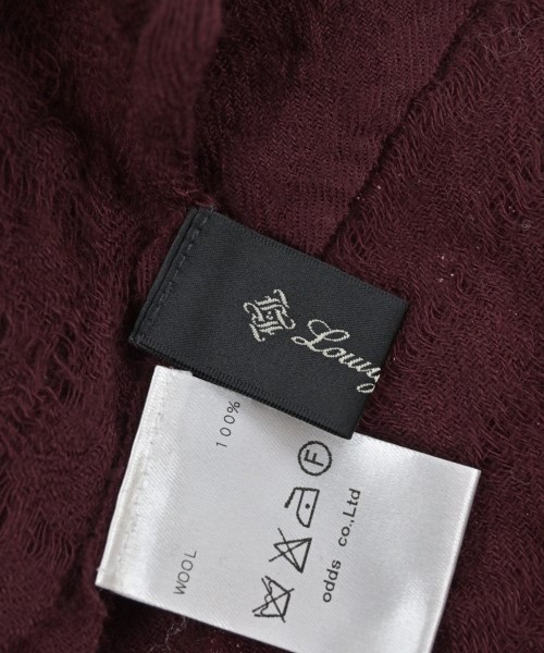 LOUNGE LIZARD（ラウンジリザード）ストール 赤 サイズ:- メンズ/2200638699555