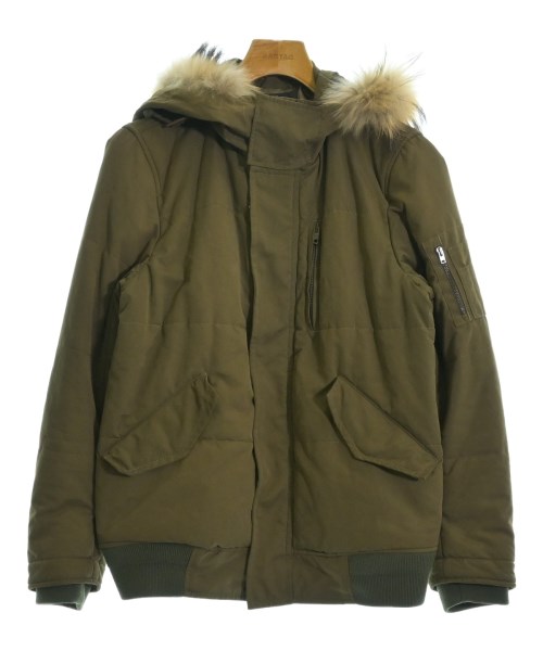 LOUNGE LIZARD(ラウンジリザード)ミリタリーブルゾン 茶 サイズ:1(S位)/2200642858047