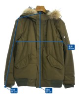 LOUNGE LIZARD（ラウンジリザード）ミリタリーブルゾン 茶 サイズ:1(S位) メンズ/2200642858047