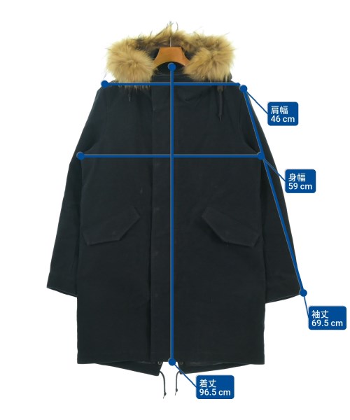 LOUNGE LIZARD（ラウンジリザード）コート 紺 サイズ:3(L位) メンズ/2200645023015